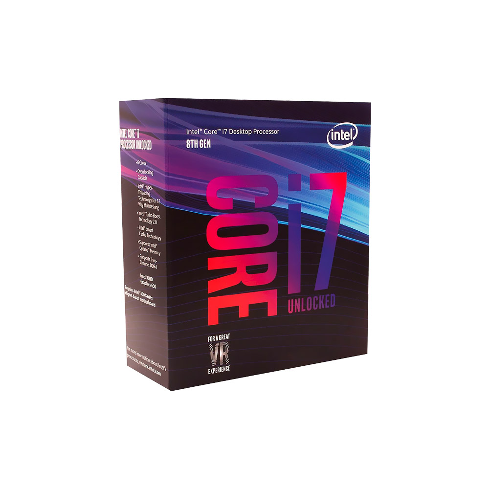 Processador Intel Core I7-8700K Coffee Lake 4.7Ghz 12M BX80684I78700K