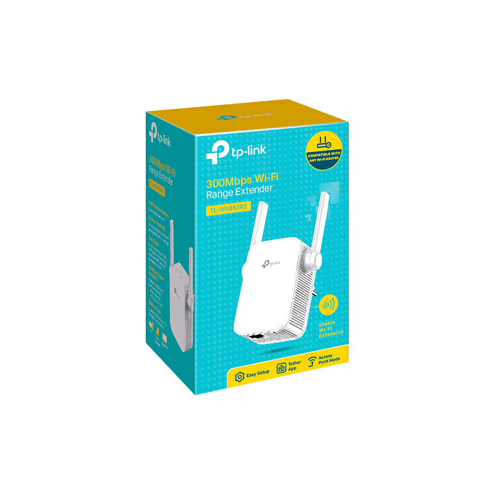 Repetidor TP-Link TL-WA855RE 300Mbps Expansor Wi-Fi 2 Antenas  
