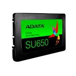 SSD Adata SU650, 240GB, Sata III, Leitura 520MBs e Gravação 450MBs - ASU650SS-240GT-R