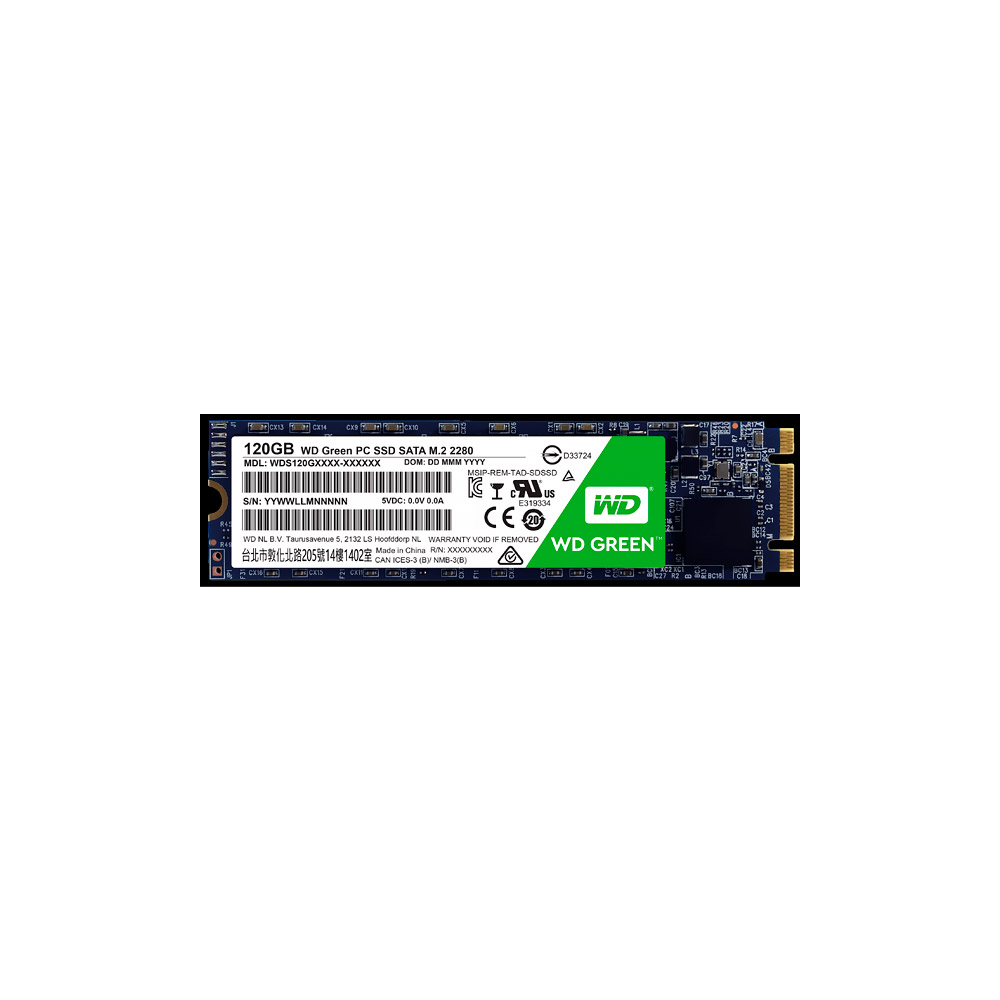 SSD M.2  120GB Western Digital WDS120G1G0B