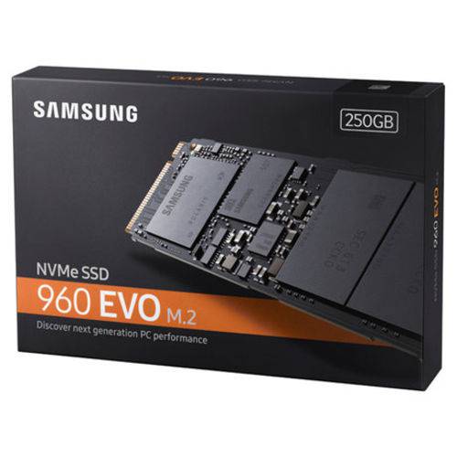 SSD M.2  250GB Samsung 960 Evo NVMe M.2 3200mbps MZ-V6E250BW