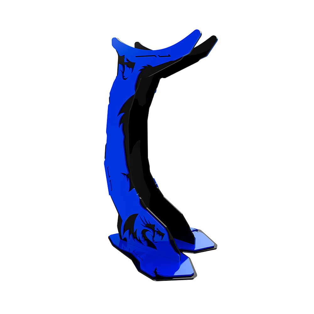 Suporte para Headset Redragon Tail Preto e Azul