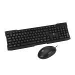 Kit Mouse E Teclado Com Fio Office Premium 5+ 015-0069