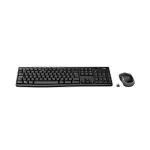 Teclado e Mouse Logitech MK270 Sem Fio Multimídia Preto ABNT2 - 920-004433