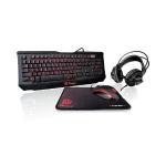 Kit Gamer Thermaltake Esports Gaming,  Teclado, Mouse, Mousepad, Headset - KBGCKPLBLPB01