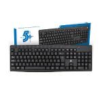 Teclado Wirelles S/ Fio Entrada USB 2.4GHZ Office Tw-500 5+ - 015-0081 