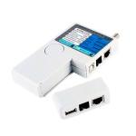 Testador de Cabo  4x1  RJ11, RJ45, BNC e USB-B