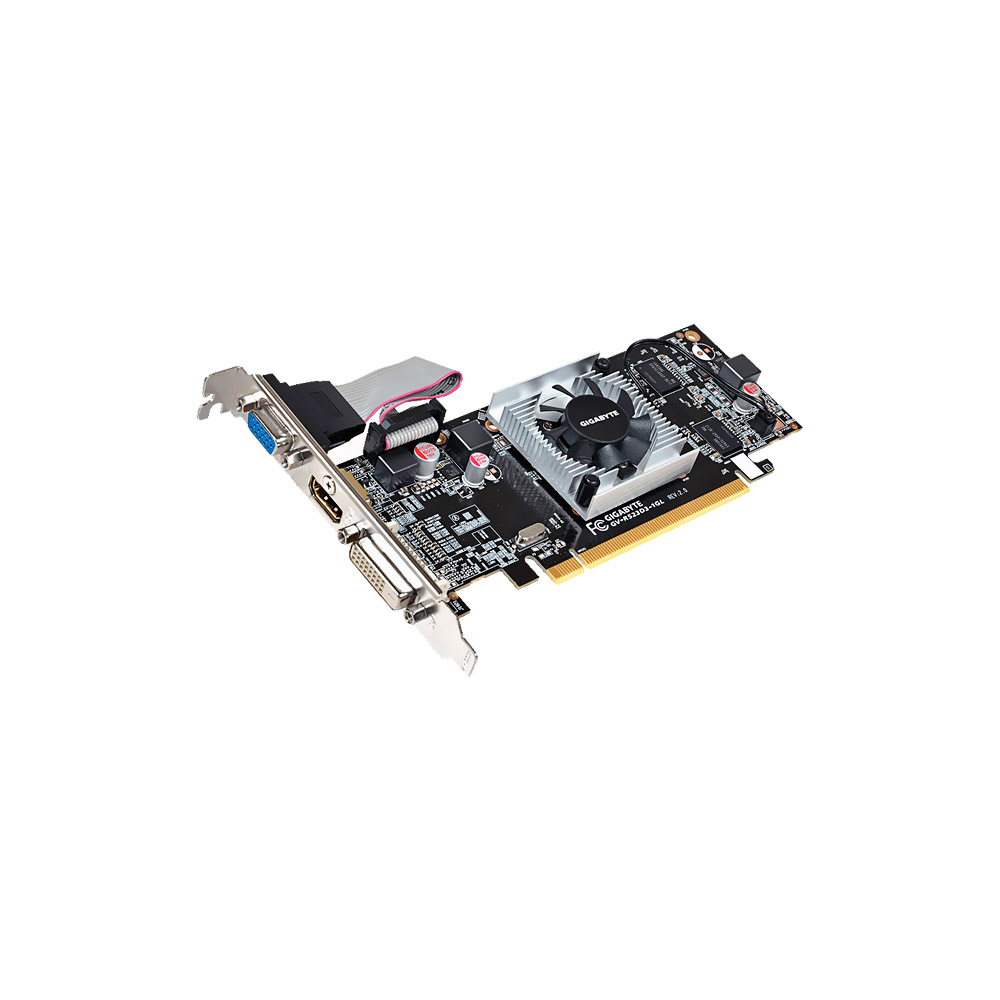 Placa de Vídeo Gigabyte Radeon R5 230 1GB DDR3 Low Profile